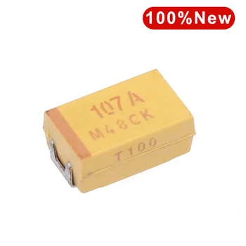 10pcs 47uF 6.3 V 10 V 3528 Tipo B capacitor de Tântalo de SMD TAJB476K010RNJ TAJB476K006RNJ 476J 476A Novo original