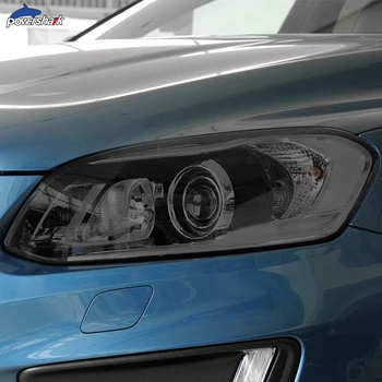 2 Pcs Farol do Carro Tonalidade de Preto Película Protetora TPU Transparente Autocolante Para Volvo XC60 2015 2016 2017 2018 2019 2020 Acessórios
