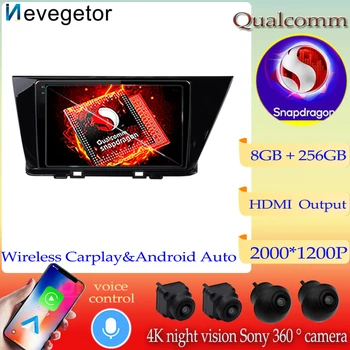 Android 13 Qualcomm Snapdragon auto-Rádio Estéreo Unidade de Cabeça Para Kia Niro 2016-2018 GPS de Navegação Multimédia Leitor de DVD 2 DIN