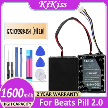  KiKiss Bateria J272 ICP092941SH (Pílula 2.0) para Pill da Beats 2.0 sem fio de alto-falante portátil B0513 Pílula XL J273 Baterias