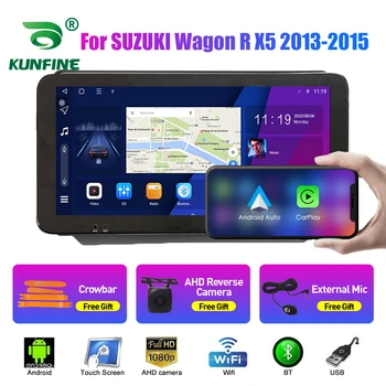 10.33 Polegadas Rádio do Carro Para SUZUKI Wagon R X5 2Din Android Octa Core de som do Carro DVD GPS de Navegação Jogador QLED Tela Carplay