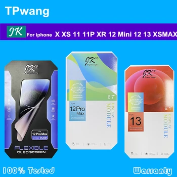 JK Display LCD Tela Digitalizador дисплей Para iPhone X XSMAX 11 Pro 12 Pro Incell OLED, LCD Pantalla de Exibição Para iphoneX XS 12H 13