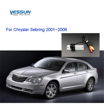 Yessun Licença de Placa de Câmera de Visão Traseira Para a Chrysler Sebring 2001~2006 4 LED de Visão Noturna 170 Graus de câmara HD